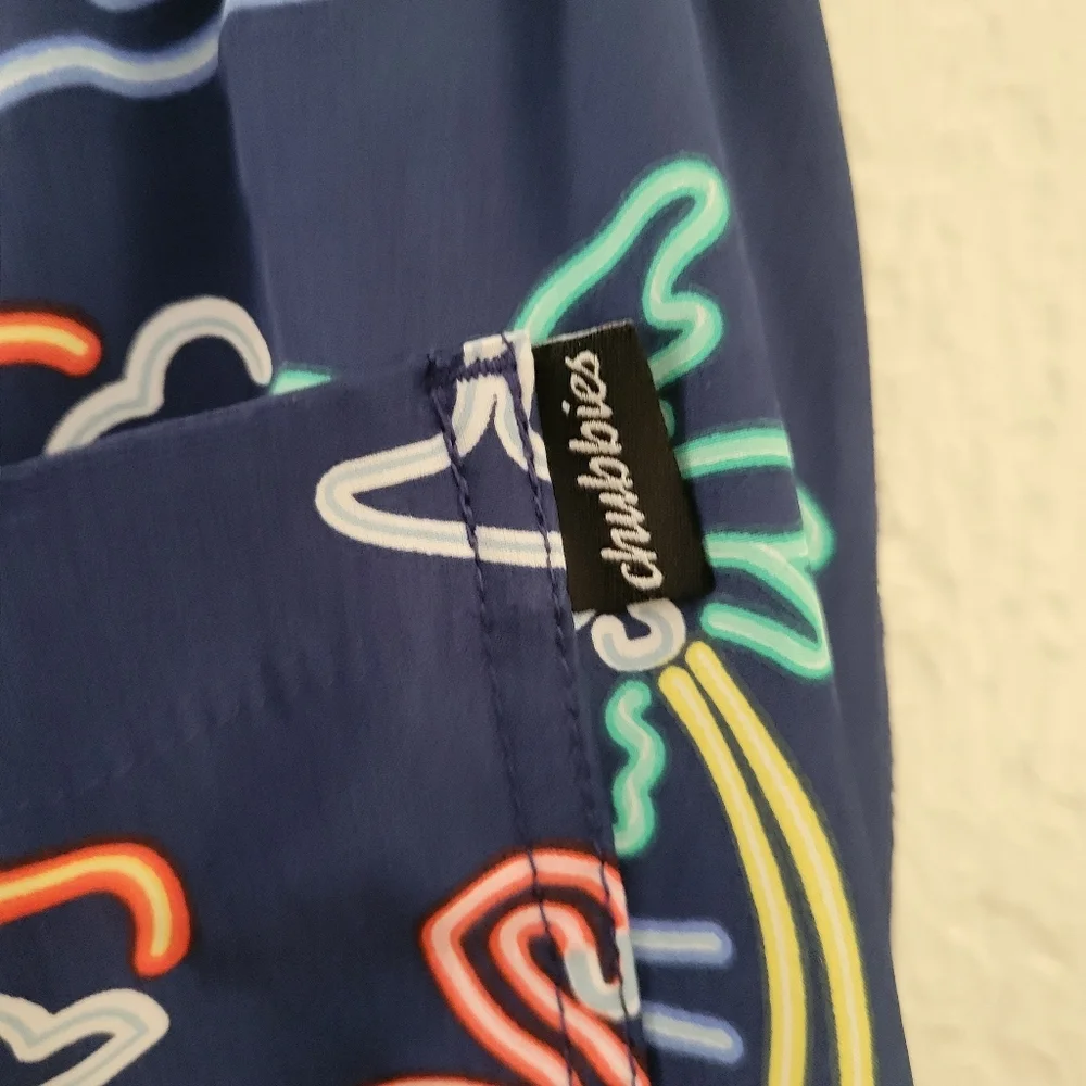 Chubbies The Neon Lights Size Medium